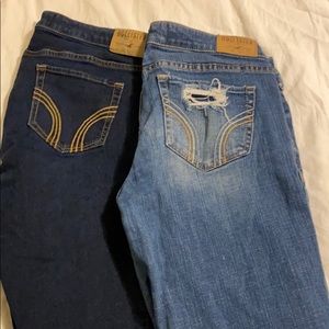 Hollister jean bundle. 2 pairs of jeans